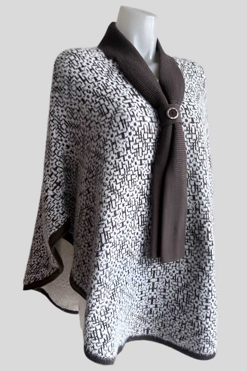 Capa borrego peluche