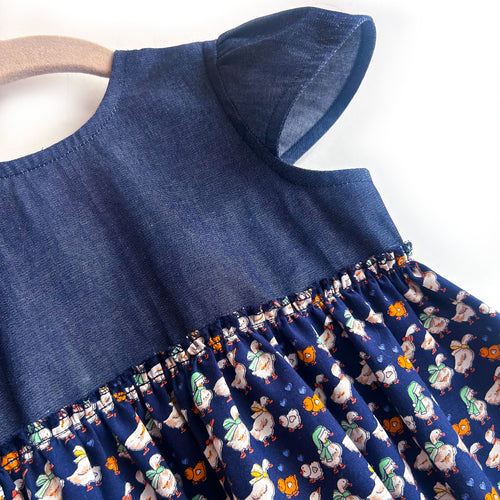 Vestido patos