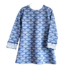 Vestido Gris Con Puños