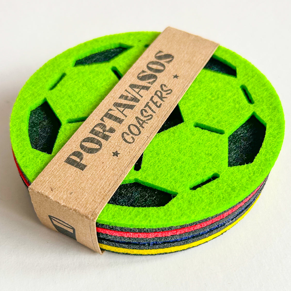 Portavasos fútbol