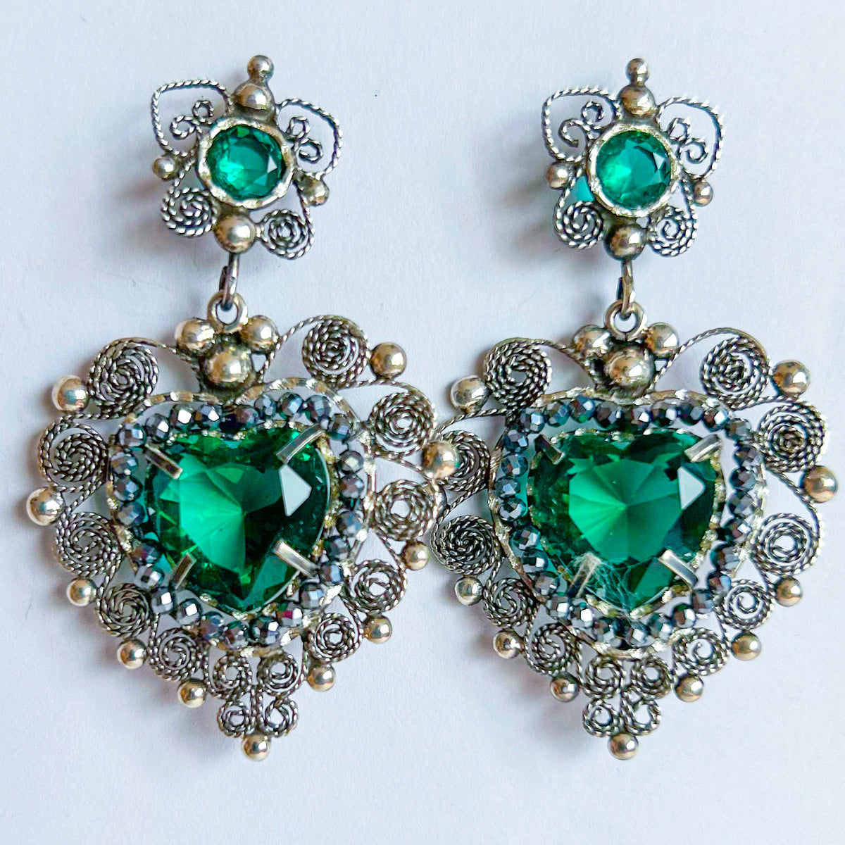 Aretes Corazon V
