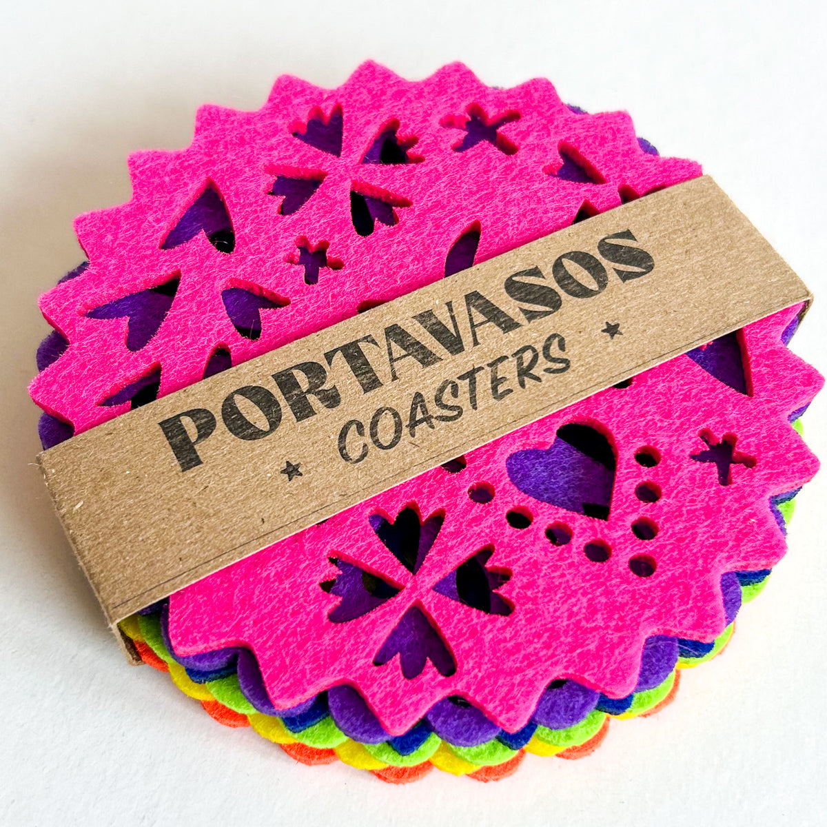 Portavasos Papel picado