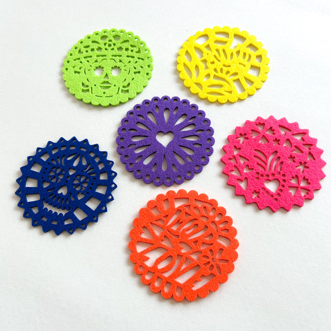 Portavasos Papel picado