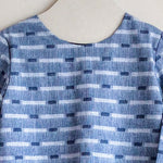 Vestido Gris Con Puños