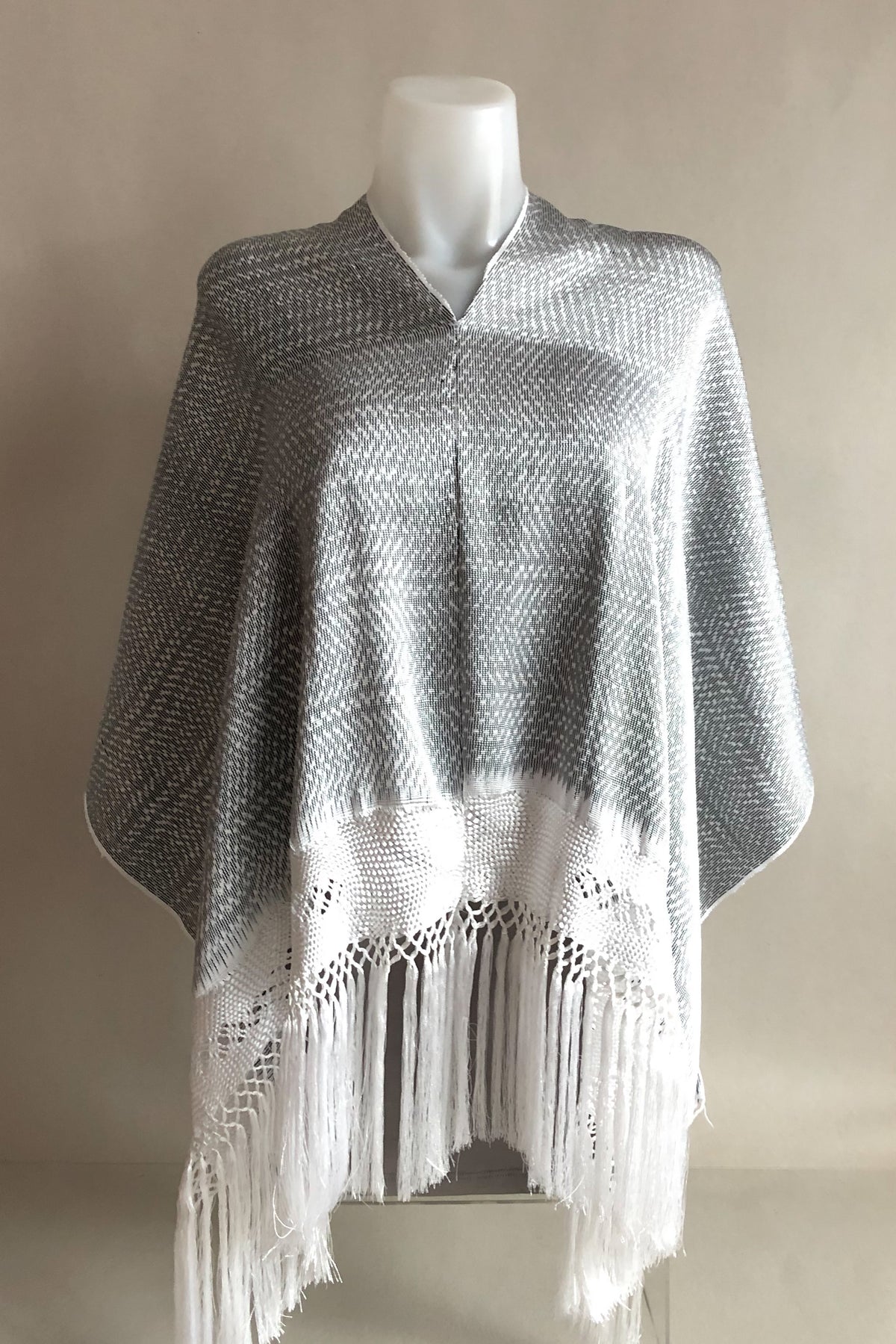 Poncho rebozo