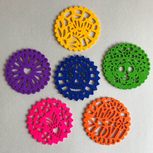 Portavasos Papel picado